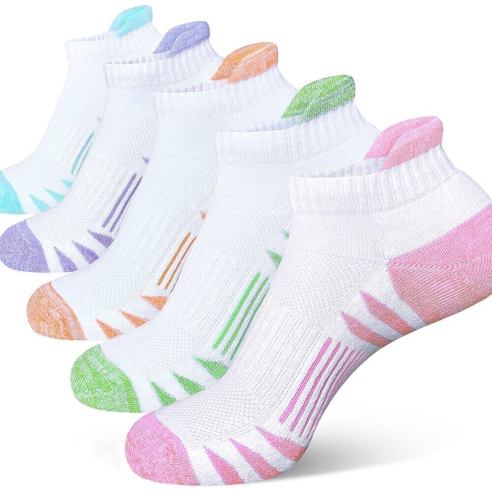 Thick Cushioned Athletic Running Socks Anti-Blister Wicking Odor Resist